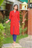 Rayon straight solid kurti - kurtisbazaar